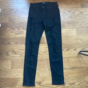Never been worn! Just Black - distressed jeans